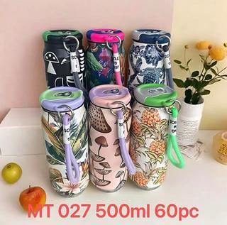 GARRAFA TERMICA ESTAMPA TROPICAL 500ML