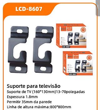 ￼Suporte Universal Fixo Pra TV Televisão Led Lcd Plasma Kala