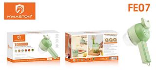 ￼Cortador Triturador Elétrico Multifuncional Para Vegetais E Carnes Elétrico De Legumes 4 Em 1 Sem Fio Alho