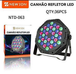Canhão Refletor Par Led 36 Leds Rgbw Dmx Strobo Festa Balada LK-362