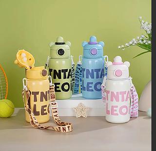 Garrafa Térmica Infantil Com 620ml Inox Escolar-Bmax bm-p1778