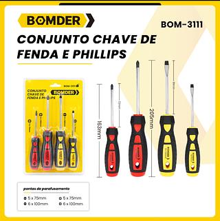 CONJUNTO CHAVE DE PENDA E PHILLIPS-BOM-3111