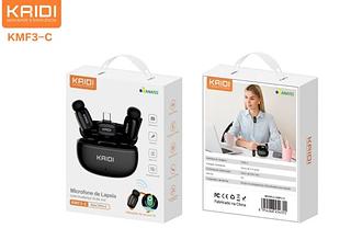 Microfone Lapela Sem Fio com Mudança de Voz por Inteligência Artificial