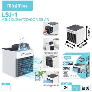 Mini Ar Condicionado Climatizador Umidificador Portátil Usb