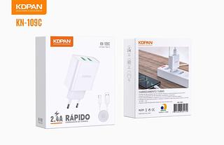 Subsidiária Kaid Carregador Turbo Type-C 12w Kdpan > KN-109C（Filial Kaidi）