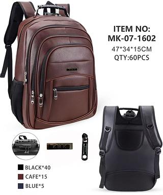 ￼Mochila Notebook Alça Cabo De Aço + Cabos Auxiliar Usb cabo auxiliar para fone Ouvido UNISSEX+ Bloqueio de senha