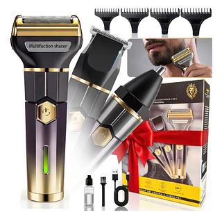 ￼Maquina De Barbear Aparador e Depilador de Pelos Elétrico 3 Em 1