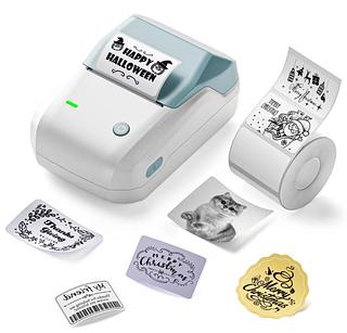 NIIMBOT B1 Impressora portátil de etiquetas, conexão sem fio por Bluetooth, largura de 20-50mm