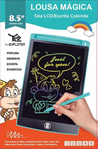 Prancheta De Desenho Eletrônico De 8,5 Polegadas E Tela De L