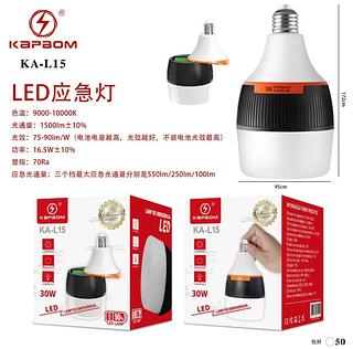 Lâmpada Led De Emergência 30W