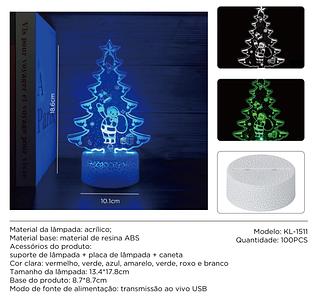 LÂMPADA DE MESA CORAÇÃO ，3D sensível ao toque