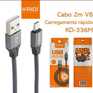 ￼Cabo Kaidi Carregamento Rápido 2 Metros V8