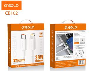 Cabo PD30 carrega rapido type-c for iphone cable bom 9v3a