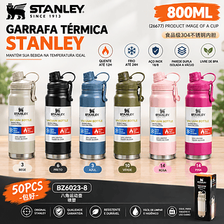 Garrafa térmica stanley 800ml-wu-093