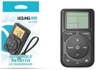 ￼Controle Remoto Ar Condicionado Universal Portátil Diversos Modelos com Manual 7311