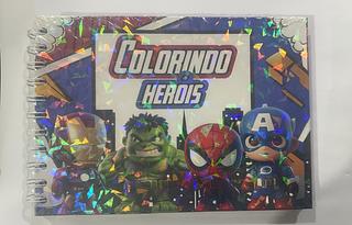 Livro de colorir personalizado com papel 120g com 50 desenhos ENVIAR O NOME