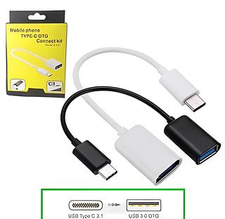 ￼Cabo Otg Type-C Pen drive Usb Fêmea Celular Smatphone