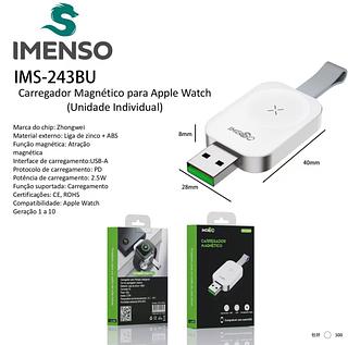 Carregador Magnético compatível com AppleWatch—IMENSO