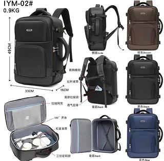 Mochila Masculina Executiva Grande com Cadeado – Para Notebook, Viagem e Trabalho-Antifurto