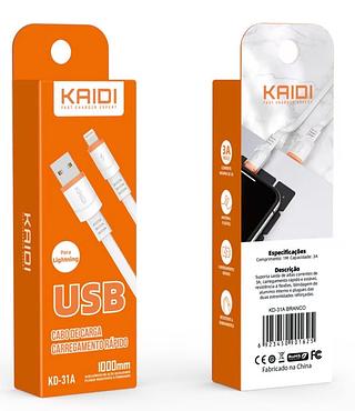 Cabo Carregador Usb Celular iPhone Turbo Rápido