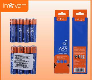 Pilha AAA Inova Prime Caixa Com 60 Unidades