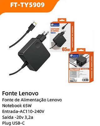 carrecador note book lenovo tipo entrada type-c Fonte Usb C Type-c Para Dock Nintendo Switch Thinkpad 65w 20v 3.2a