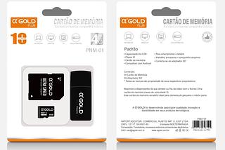 ￼Cartão de Memória Micro Sd 4GB Original com Adaptador Sd para Celular Notebook Filmadora-Hmaston