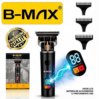 Máquina de Cortar Cabelo Profissional BM-C061 Elétrico 3 Pentes Sem Fio Recarregável Portátil Viagem Cabeças Laváveis