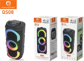 Caixa De Som Usb Portátil Com Bluetooth Potente O microfone pode ser