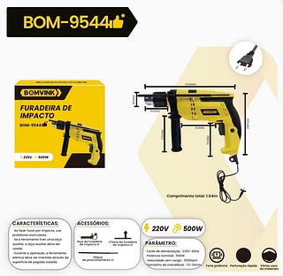 FURADEIRA DE IMPACTO 500W 220V