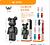 Caixa de Som de Urso Bluetooth Alto-falante TWS Rádio Portátil - AL-3137 Altomex