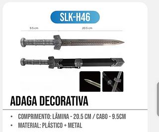 30cm Espada Adaga Punhal Hinduísmo Decoração Rica Em Detalhes Espada sem afiar