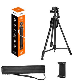 Tripé Para Câmera 1.36 Metros Oberon - Or-pl2601 Preto
