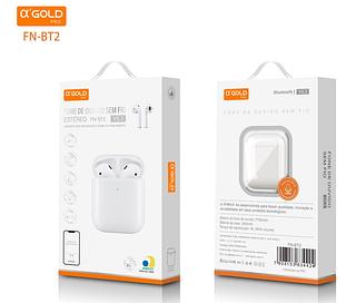 Fone de Ouvido Sem fio Bluetooth 5.4 a'Gold FN-BT2 Estereo Original