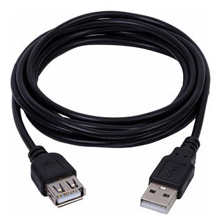 Cabo Usb 2.0 Extensão 2Metros Extensor Macho Fêmea