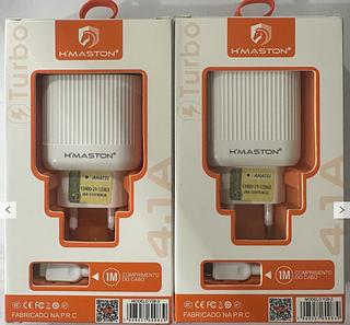 hmaston carregador 4.1A iphone