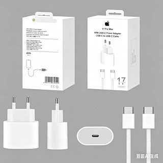 Carregador Turbo Tipo C para Tipoc 40w，Iphone 17 Pro Max