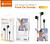 Fone De Ouvido In-ear Tipo C Com Microfone Pei-ep102c