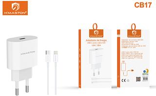 Carregador De iPhone 30w Usb-c H'maston Cb-17
