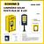 LUMINARIA SOLAR POSTE RUA DE 8LEDS