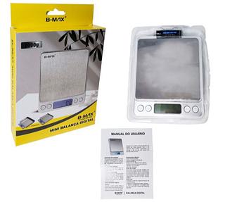 Balança De Precisão Joias Pesa Grains Recarga Remédio Ouro 3kg/0.1g