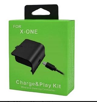 Bateria E Cabo Carregador Dobe Controle Xbox One (s)/x - Pto