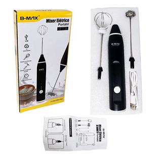 Mix Misturador Elétrico e Recarregável—Bmax