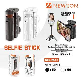 Mini Tripé Pocketflex , Atualizado 2025 Jj02 Retrátil Bluetooth Com Controle Remoto , 360 ° Razunoth Luzes Duplas