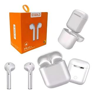 ￼FONE SEM FIO BLUETOOTH 5.0 COM CAPINHA DE SILICONE - A´GOLD