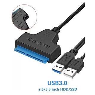 Cabo Adaptador 3IN1 SATA para USB 3.0 – Compatível com HD e SSD 2.5/3.5