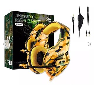 KNUP - FONE GAMER HEADSET SUPER BASS P3