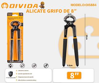 ALICATE GRIFO DE 8"