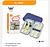 ￼Kit Manicure Cortador De Unhas Estojo com 7 Peças Otimo para Viagem AL-3603