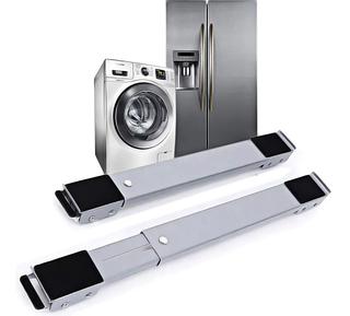 Base Suporte Com Rodinhas Máquina De Lavar, Geladeira Etc 300kg